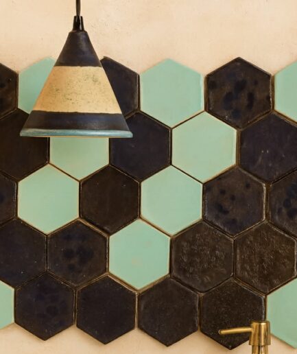 Płytki ceramiczne/Kafle Romb Turkus