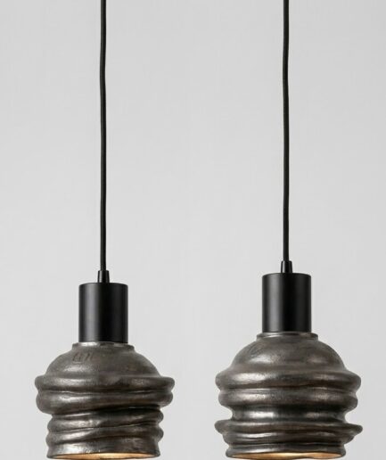 Lampa wisząca ceramiczna Dzwonek