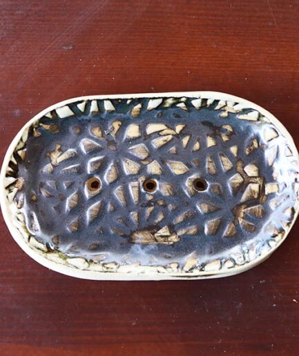 mydelniczka ceramiczna mydelniczka ręcznie robiona mydelniczka handmade ceramiczna mydelniczka unikalna mydelniczka rękodzieło do łazienki