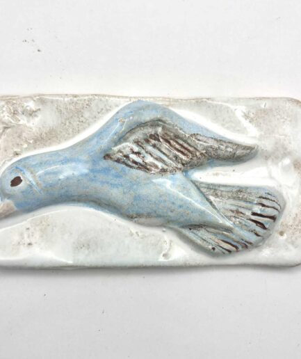 ptak - Płytki Sycylijskie ręcznie malowane