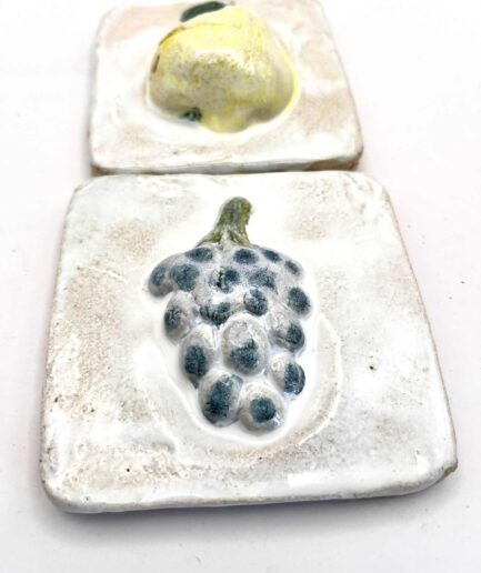 Winogrono Płytki Sycylijskie ręcznie malowane