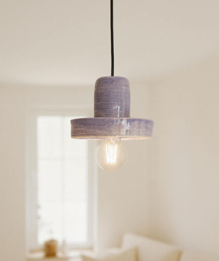 lampa ceramiczna wisząca