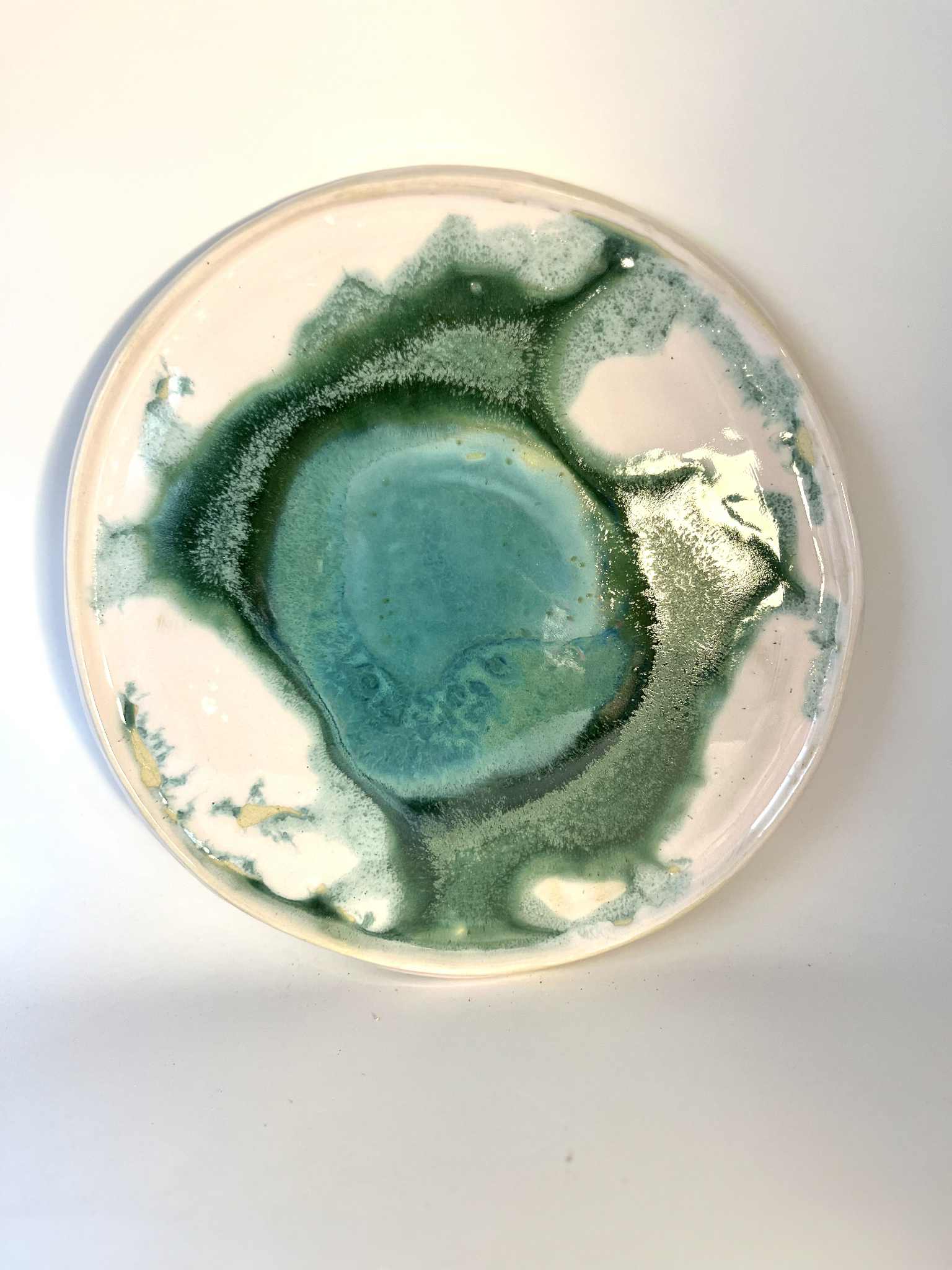 Talerz Laguna – ręcznie robiony talerz ceramiczny Talerz Laguna – ręcznie robiony talerz ceramiczny