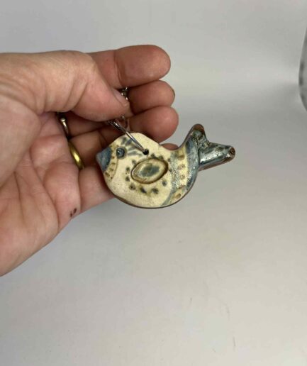 Ceramiczne breloki artystyczne – ptaszek