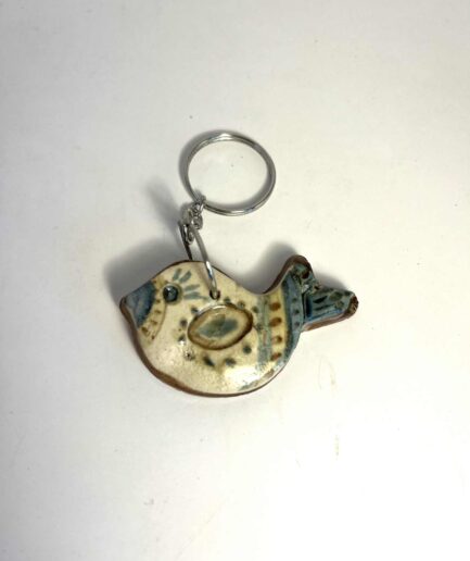 Ceramiczne breloki artystyczne – ptaszek