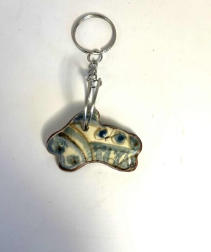 Ceramiczne breloki artystyczne – skarpetka