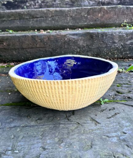 Umywalka "Księżycowa" Umywalka Ceramiczna w Odcieniu Kobaltu